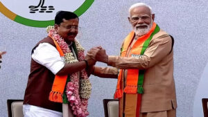 PM Narendra Modi congratulated Nitin Naveen on becoming the BJP president.