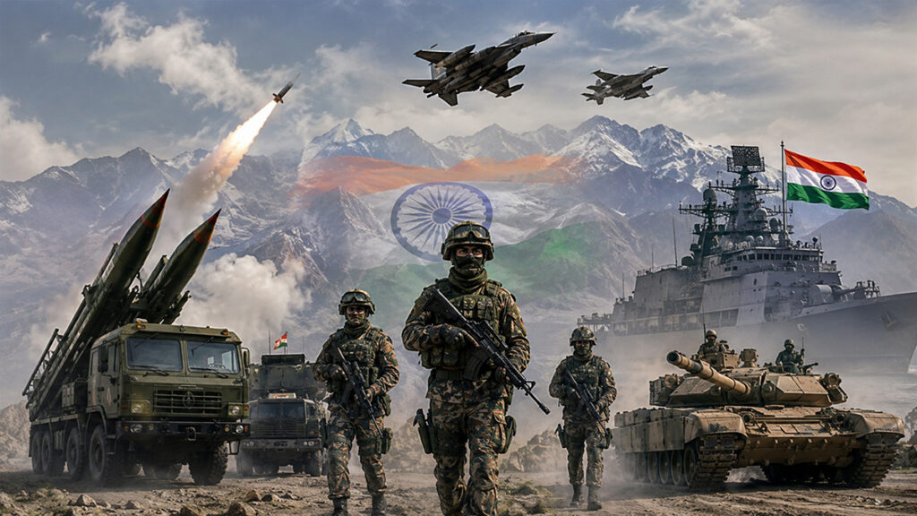 रिकॉर्ड तोड़: भारत का रक्षा खर्च; दुनिया की पांचवीं सबसे बड़ी सैन्य शक्ति बना देश India's Record Defense Spending