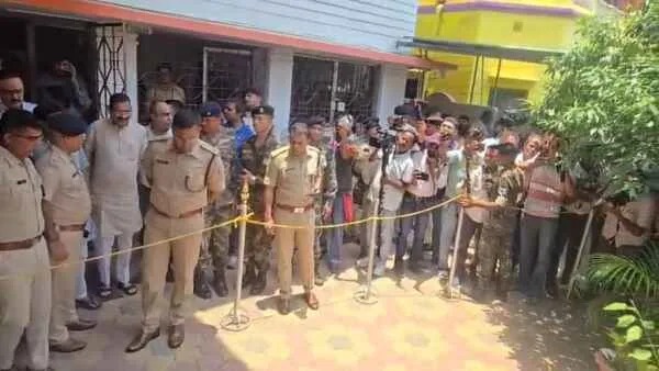 आरएसएस कार्यालय पर पेट्रोल बम हमला