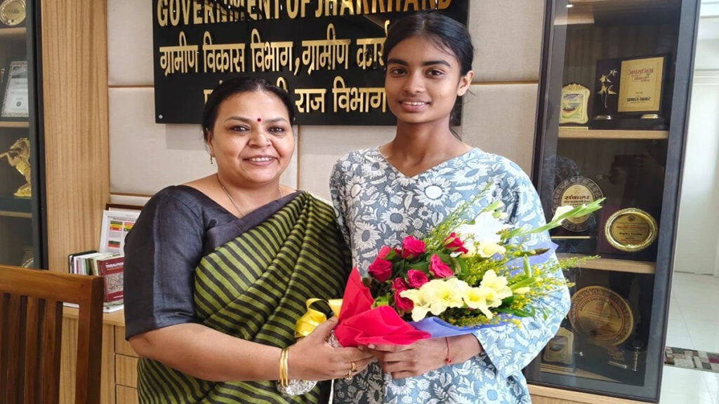 गोड्डा की बेटी ने जीता गोल्ड, मंत्री दीपिका ने दी बधाई और शुभकामनाएं