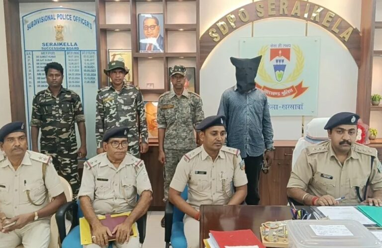 सरायकेला में नशे के कारोबार पर बड़ा प्रहार, 1 किलो गांजा के साथ आरोपी जेल भेजा गया