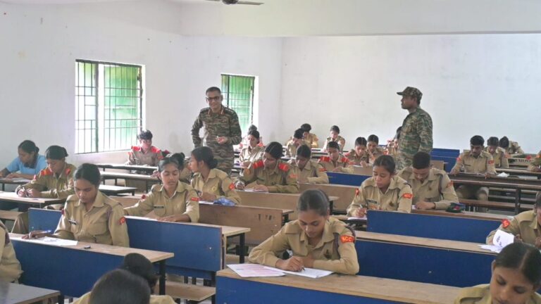 एनसीसी बी सर्टिफिकेट परीक्षा संपन्न, कमांडिंग ऑफिसर ने बताए करियर के बड़े फायदे