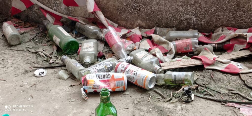 कुडू में नशे का खौफनाक जाल, सार्वजनिक स्थल बने नशेड़ियों के अड्डे