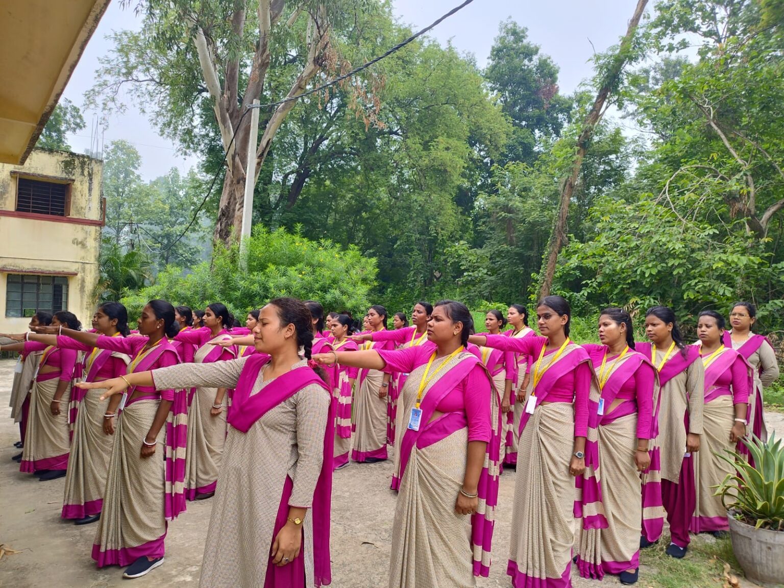 महिला कॉलेज चाईबासा में नशामुक्ति की शपथ, छात्राओं ने दिया नशा मुक्त भारत बनाने का संकल्प