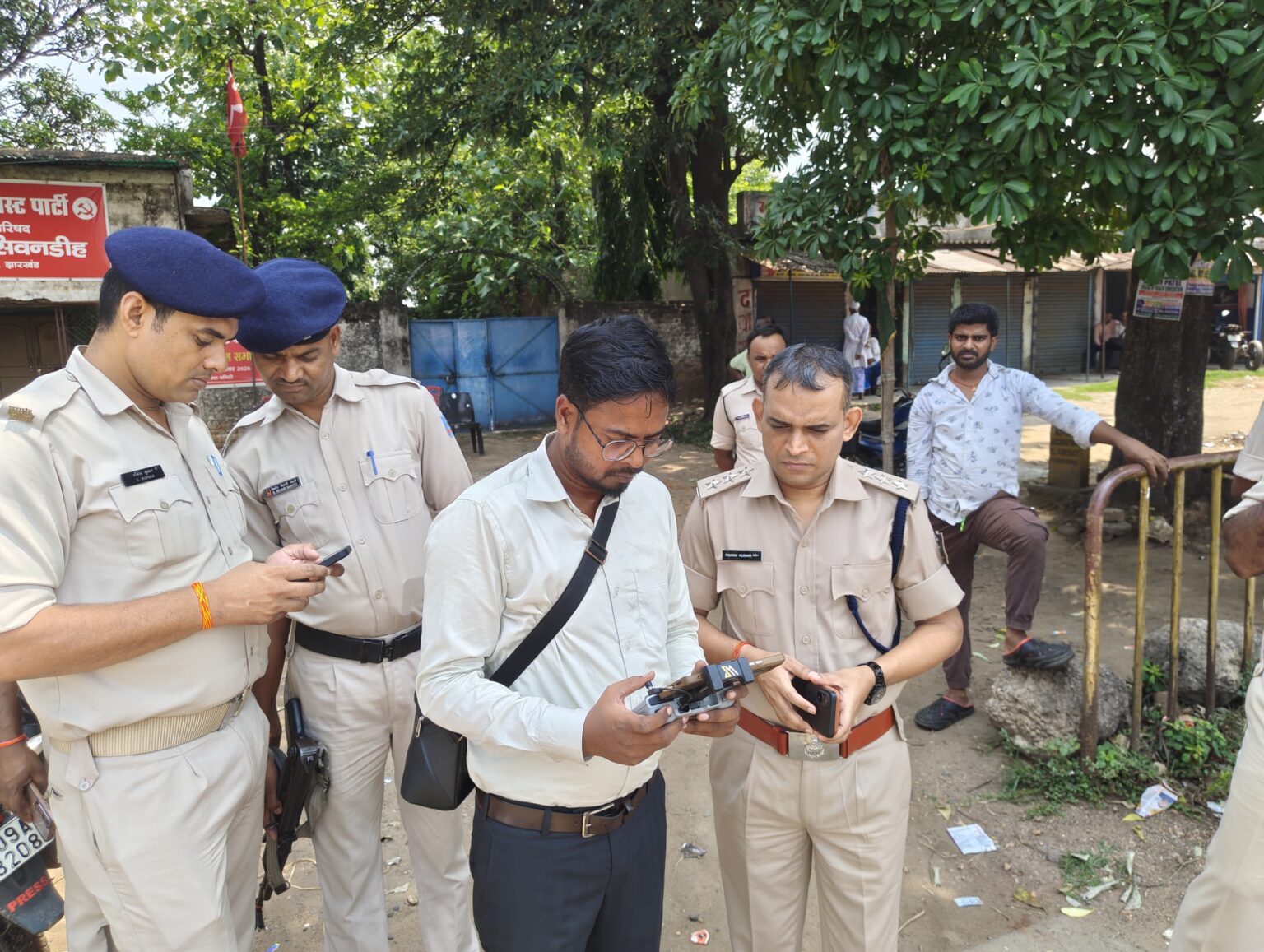 मुहर्रम से पहले बोकारो पुलिस का बड़ा एक्शन, ड्रोन से खंगाले गए ऊंचे भवन