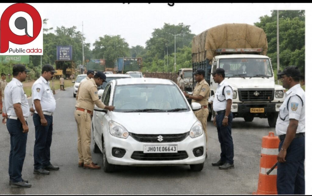 यात्रा और मेला को देखते हुए रांची पुलिस की सख़्ती, व्यापक यातायात व्यवस्था के लिए विशेष अभियान शुरू