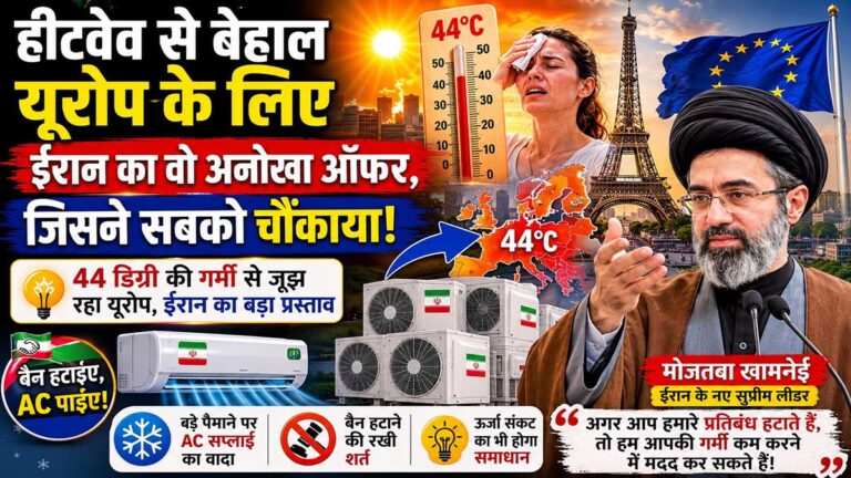 हीटवेव से बेहाल यूरोप के लिए ईरान का वो अनोखा ऑफर, जिसने सबको चौंकाया!