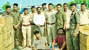 कैमूर में 75 लाख की शराब बरामद