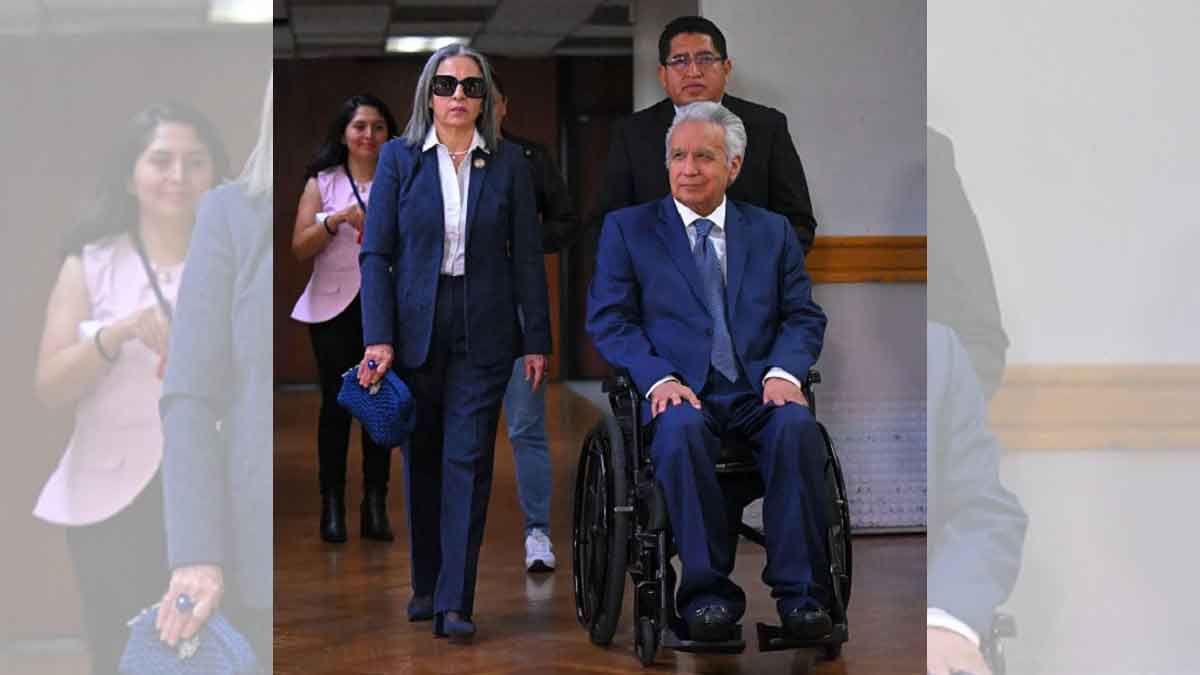 इक्वाडोर के पूर्व राष्ट्रपति लेनिन मोरेनो