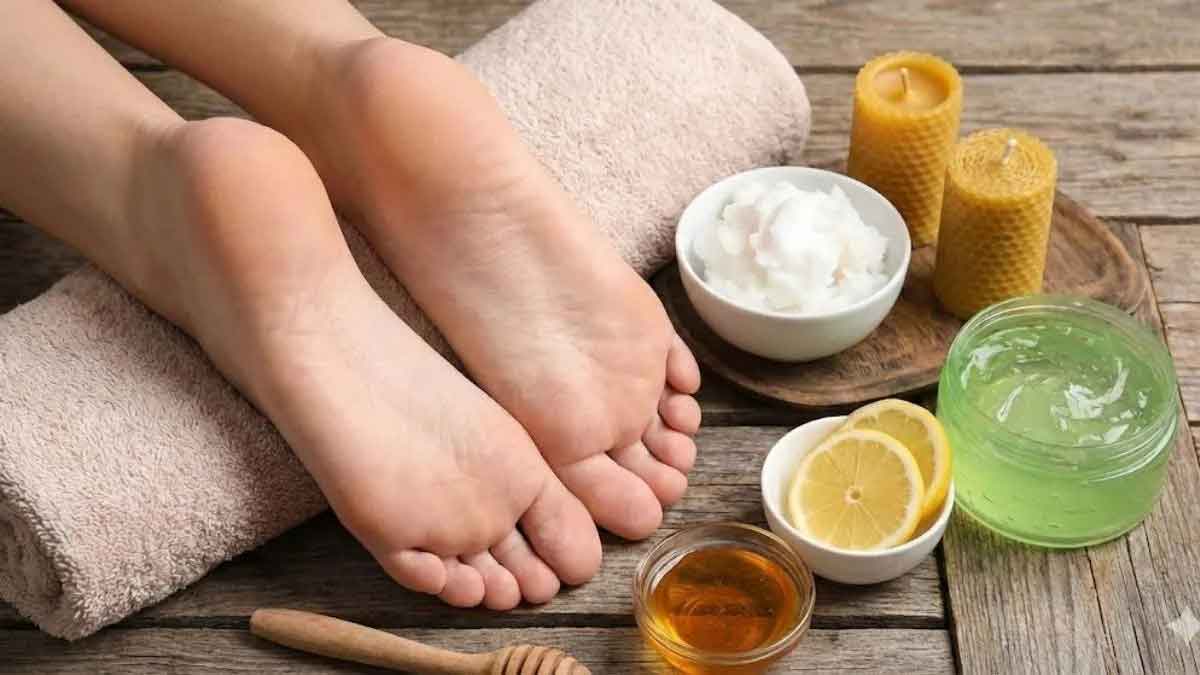 फटी एड़ियों के घरेलू उपाय
