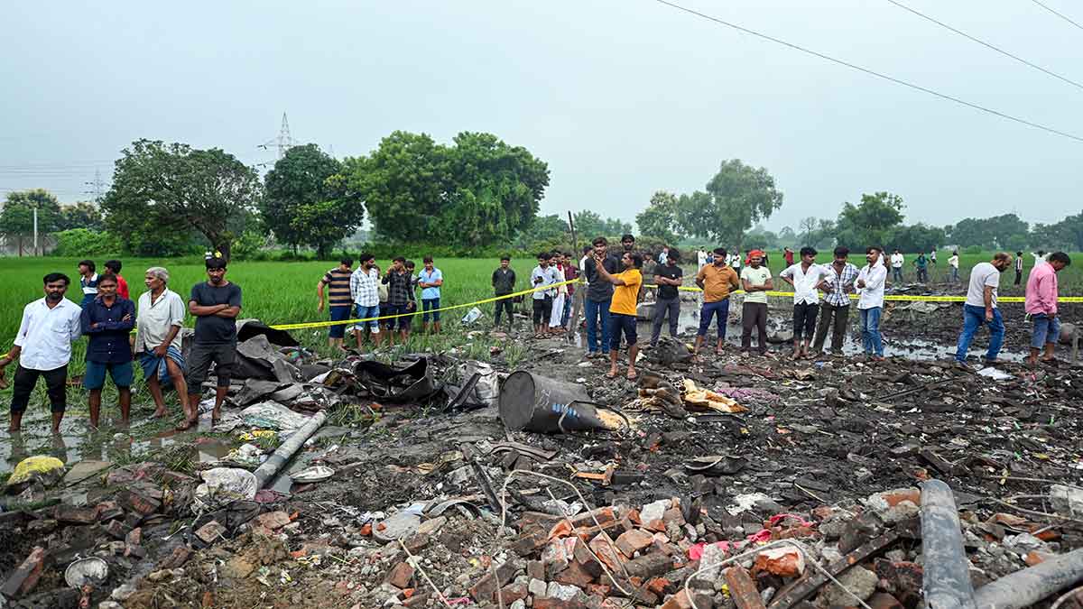 कौशांबी पटाखा फैक्ट्री विस्फोट