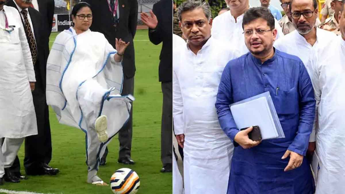 ममता को 'फुटबॉल खिलाड़ी',