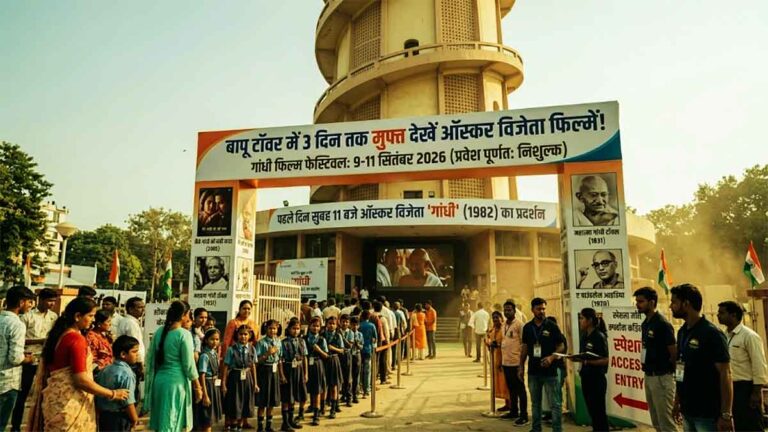 बापू टॉवर में गांधी फिल्म महोत्सव