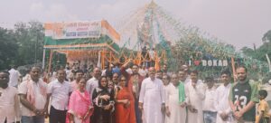 बोकारो में गांधी-शास्त्री जयंती पर झामुमो का श्रद्धांजलि कार्यक्रम